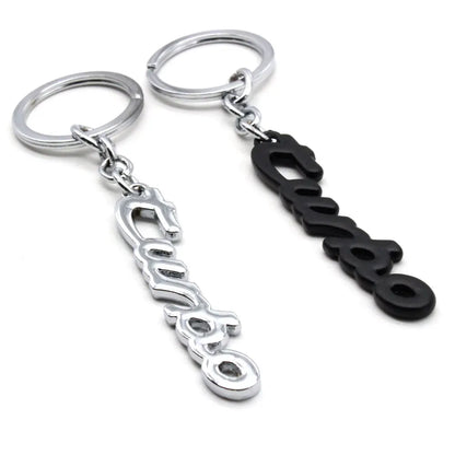 Metal Keychain for Car Keys | Turbo Style Gift for Men and Women