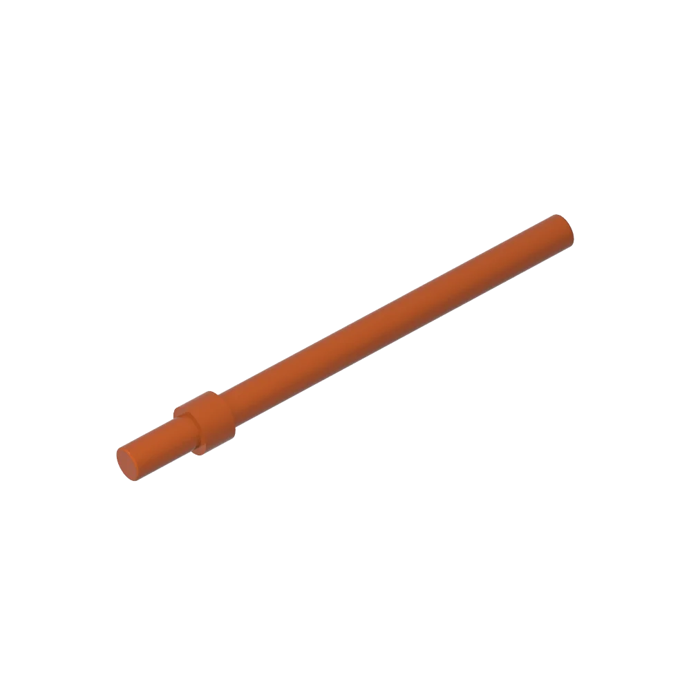 Gobricks GDS-905 Bar 6L with Stop Ring | Technical Building Block Piece Compatible with Lego 63965