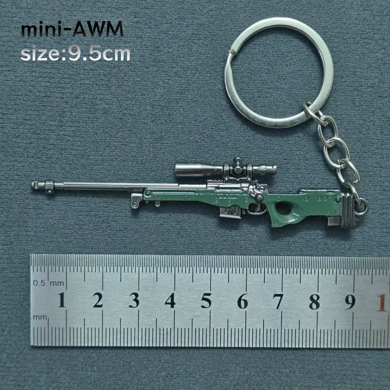 Mini Keychain Pendant 98k Alloy Gun Model | PUBG Battlefield Gift for Men
