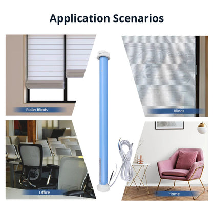 Zemismart WiFi Smart Electric Tubular Motor for 37mm Tube Works with Tuya Alexa Google Home Control Motorized Shutter Engine