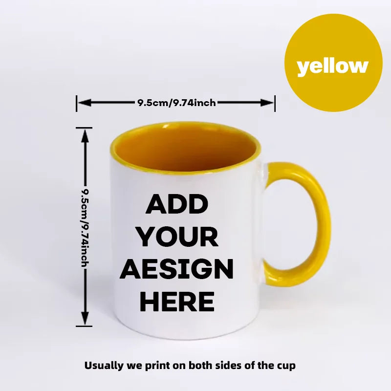 Personalized 11oz Custom Mug | Custom Name and Photo Coffee Cup