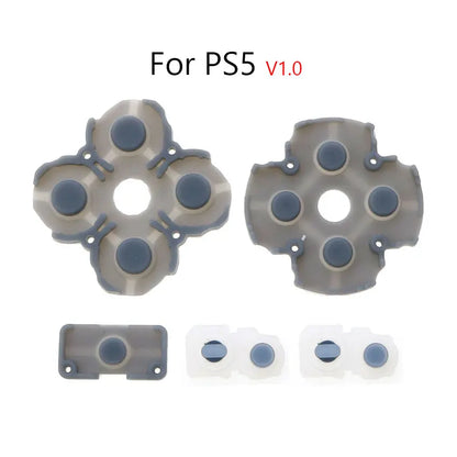 Universal Conductive Rubber Pad Set | Compatible with PS5 V1 V2 PS4 Pro Slim PS3 PS2 Controllers