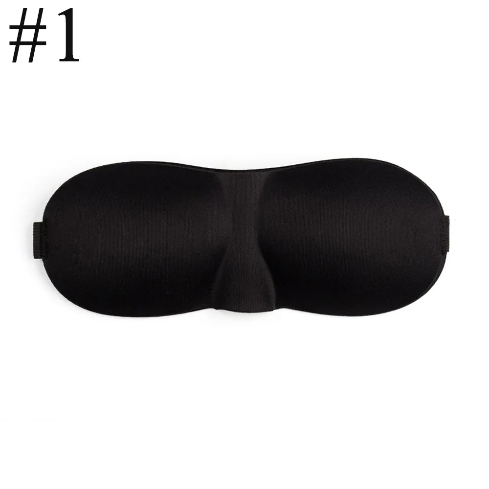 Tcare 3D Contoured Sleep Eye Mask | Light Blocking Blindfold for Men and Women