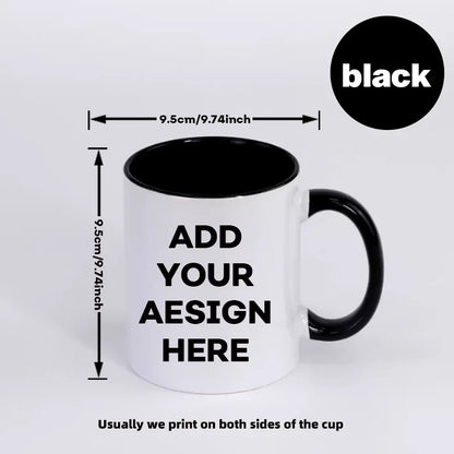 Personalized 11oz Custom Mug | Custom Name and Photo Coffee Cup
