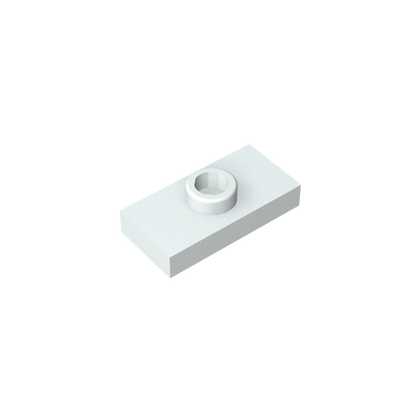 Gobricks PLATE 1X2 W. 1 KNOB | Modified Building Block Compatible with Lego 15573