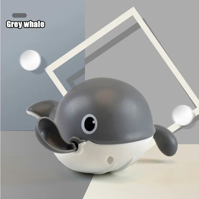 Whale Clockwork Bath Toy | Wind-Up Swimming Water Play for Toddlers