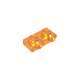 Gobricks GDS-90193 1 x 2 Panel with Raised Dot | Compatible Building Block for DIY Creations