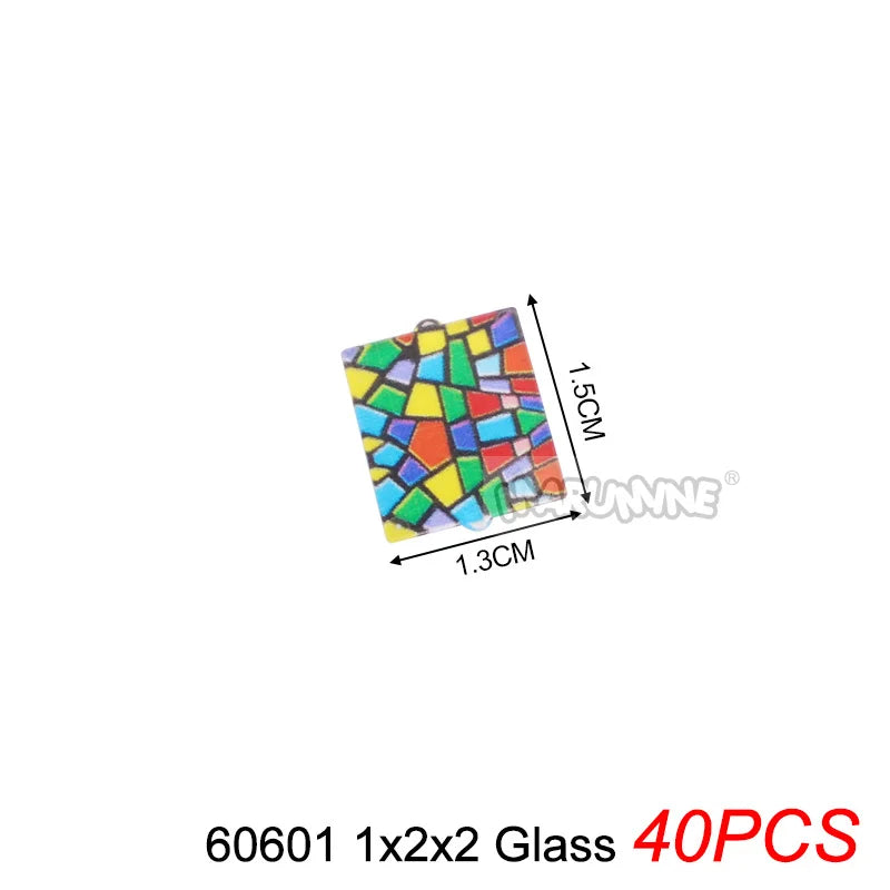 Marumine Window and Door Building Blocks | Compatible City House Parts Set