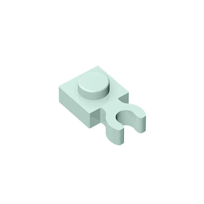 Gobrick GDS-814 PLATE 1X1 W. HOLDER | Building Block for DIY Creations