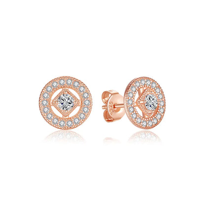 925 Sterling Silver Earrings | Women's Trendy Stud and Hoop Jewelry with Cubic Zirconia