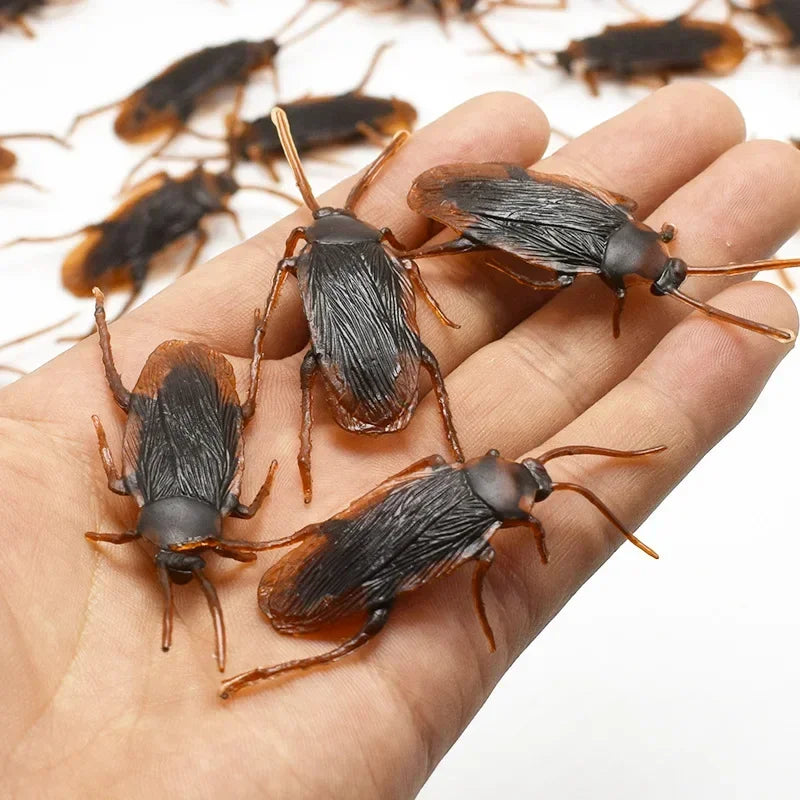 Realistic Fake Cockroaches | Lifelike Prank Toy for Gags and Jokes