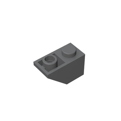 Gobricks GDS-597 Slope, Inverted 45 2x1 | Compatible Building Block for DIY