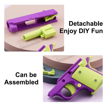 3D Mini 1911 Gravity Fidget Toy | Stress Relief Adult Decompression Gift