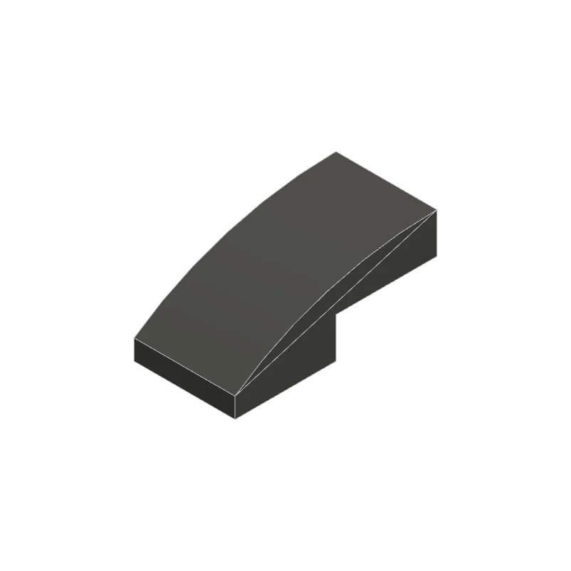 50pcs 11477 Slope Curved 2 x 1 Bricks Bulk | Modular Building Blocks for MOC