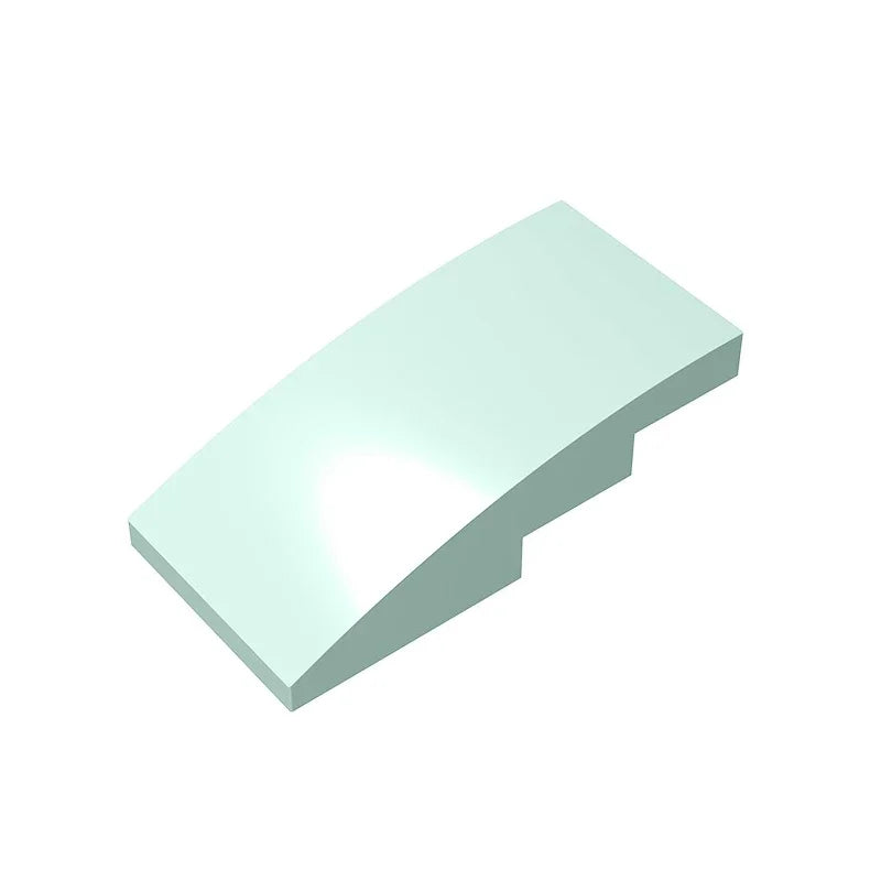 Slope, Curved 4 x 2 Building Block (Gobricks GDS-660) | Compatible with Lego 93606 Parts for DIY