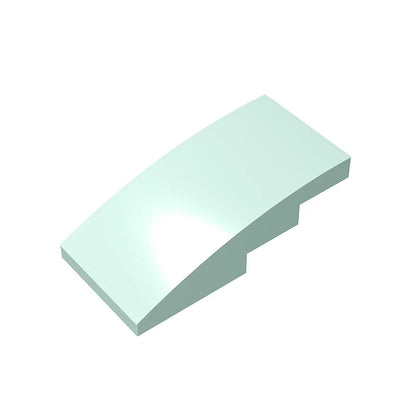 Slope, Curved 4 x 2 Building Block (Gobricks GDS-660) | Compatible with Lego 93606 Parts for DIY
