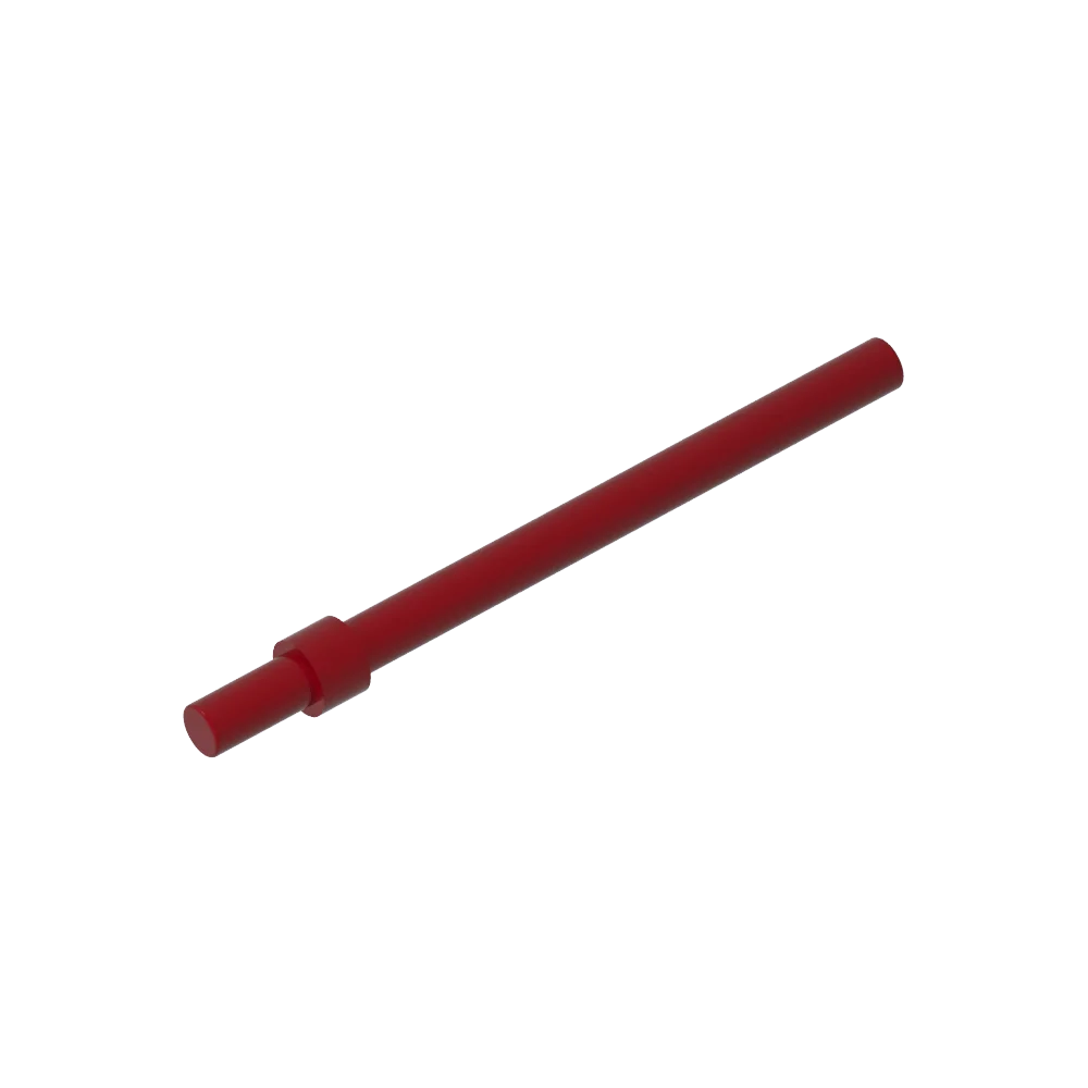 Gobricks GDS-905 Bar 6L with Stop Ring | Technical Building Block Piece Compatible with Lego 63965