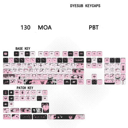 Kawaii Creepy Cuties Keyboard Keycaps