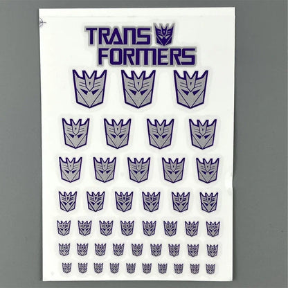 17 45Pcs/Sheet 3D Pressure Sign Stickers | Red Purple Children's Stationery Decals