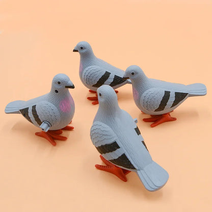 1PC Adult Clockwork Toy Jumping Pigeon | Simulation Animal Cute Winding Toy