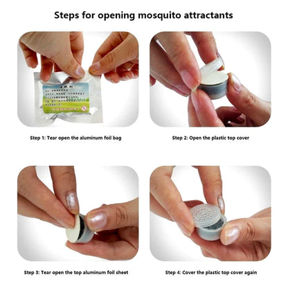 5pcs Mosquito Attractant Refill Set | Mosquito Trap Lamp Lure Agent