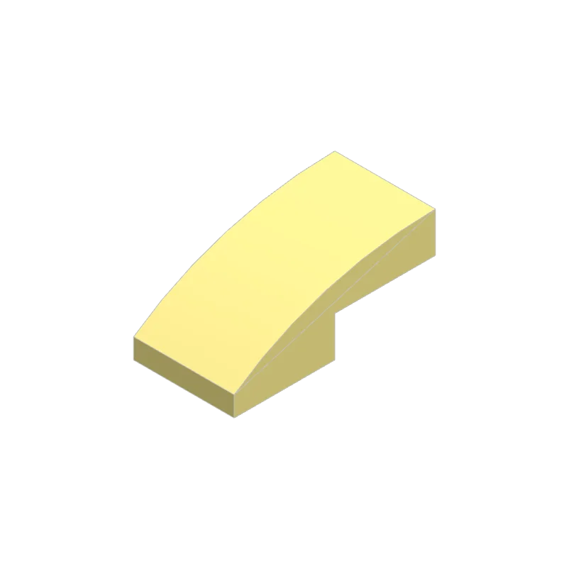 50pcs 11477 Slope Curved 2 x 1 Bricks Bulk | Modular Building Blocks for MOC