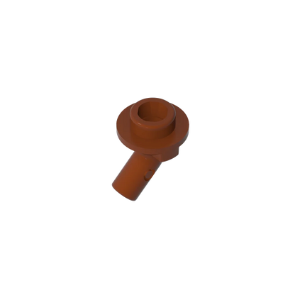 Gobricks GDS-2192 Bar, Angled with Stud on End | Compatible with Lego 65578 Technical Building Block