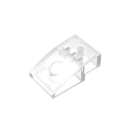 Gobricks GDS-1123 Slope, Curved 3 x 2 Building Block | Compatible with Lego 24309