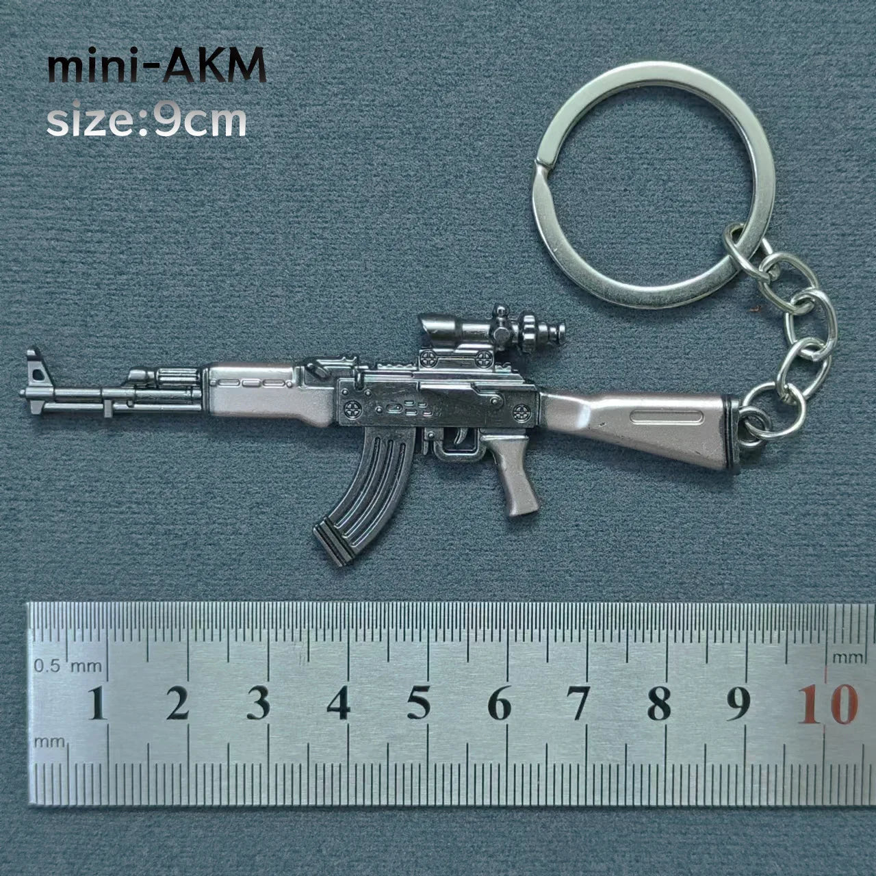 Mini Keychain Pendant 98k Alloy Gun Model | PUBG Battlefield Gift for Men