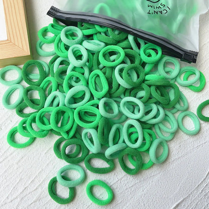 20/50-Pack Kids Elastic Hair Bands, Colorful Girls Scrunchies & Baby Hair Ties