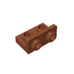 Gobricks GDS-643 Bracket 1 x 2 - 1 x 2 Inverted | Compatible Building Block for Lego 99780