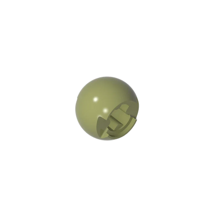 Gobricks GDS-1056 Technical Ball Joint with Through Axle Hole | Compatible Building Block Piece