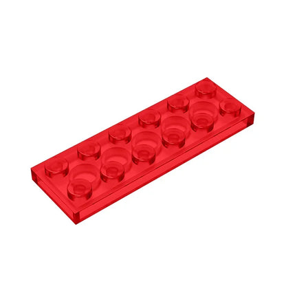 Plate 2 x 6 Building Block | Compatible Building Brick for DIY Creations