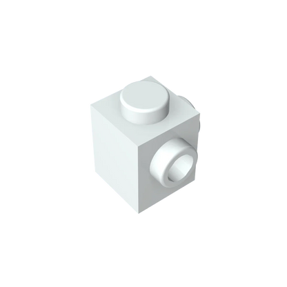 Gobricks GDS-1046 Modified Brick 1 x 1 with Studs on 2 Sides | Building Block for DIY