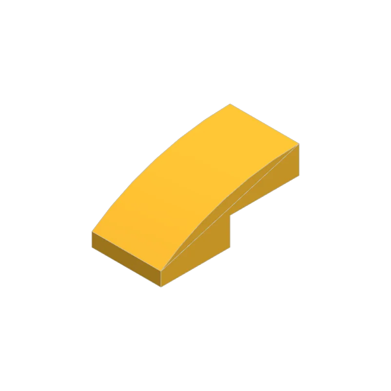 50pcs 11477 Slope Curved 2 x 1 Bricks Bulk | Modular Building Blocks for MOC