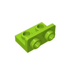 Gobricks GDS-643 Bracket 1 x 2 - 1 x 2 Inverted | Compatible Building Block for Lego 99780