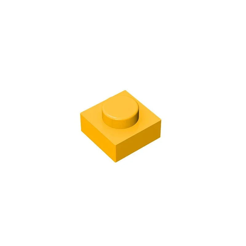 Gobricks GDS-501 Plate 1 x 1 | Compatible Building Block for Creative Builds