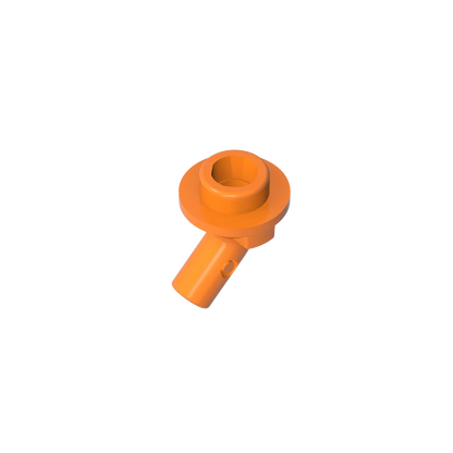 Gobricks GDS-2192 Bar, Angled with Stud on End | Compatible with Lego 65578 Technical Building Block
