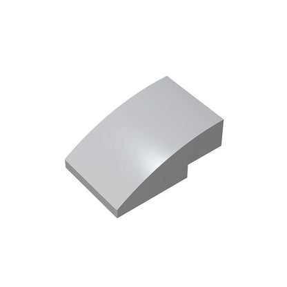 Gobricks GDS-1123 Slope, Curved 3 x 2 Building Block | Compatible with Lego 24309