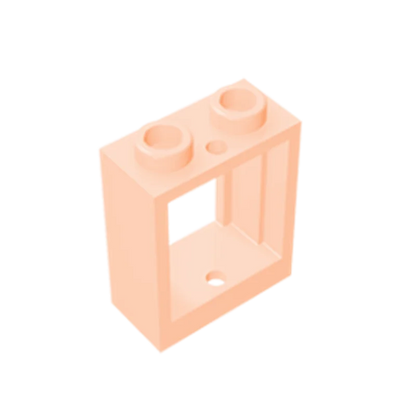Gobricks GDS-783 Frame 1x2x2 Window | Compatible Building Block for DIY Projects