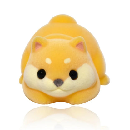 Chubby Hamster Penguin Squeeze Toy | Cute Flocked Stress Relief Animals