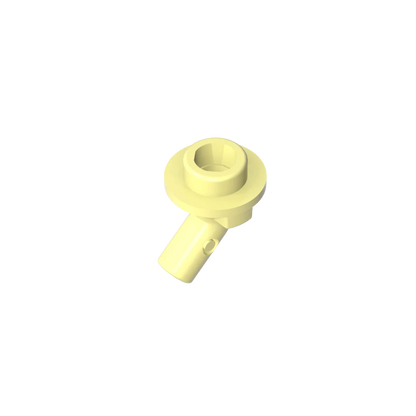 Gobricks GDS-2192 Bar, Angled with Stud on End | Compatible with Lego 65578 Technical Building Block