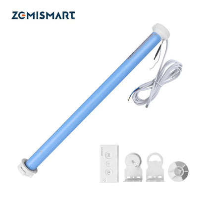 Zemismart WiFi Smart Electric Tubular Motor for 37mm Tube Works with Tuya Alexa Google Home Control Motorized Shutter Engine