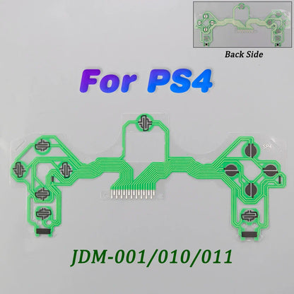 1Pc Button Ribbon Circuit Board for PS3 PS4 Pro PS5 Controller | Conductive Film Keypad Flex Cable Replacement