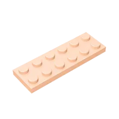 Plate 2 x 6 Building Block | Compatible Building Brick for DIY Creations