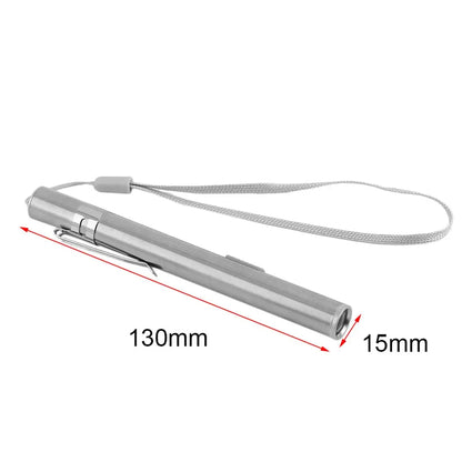 USB Rechargeable Mini Pen Light | Handy LED Flashlight with Clip