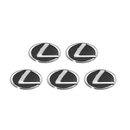14/15MM Car Remote Key Sticker Aluminum Emblem Decoration Decal For Lexus