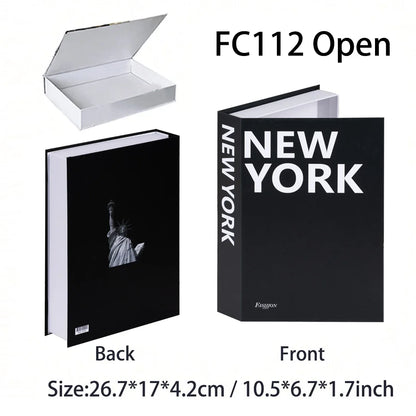 Luxury Fake Books Home Decoration Accessories for Living Room Fashion Fake Book Storage Box Simple Nordic Coffee Table Books
