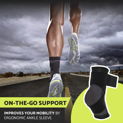 1 PC Sports Ankle Brace Compression Strap Sleeves Support Pressurized Elastic Bandage Foot Protective Gear Gym Fitness Accessory