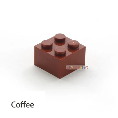 60pcs DIY Building Blocks Thick Figures Bricks 2x2 Dots | Educational Creative Toy for Children